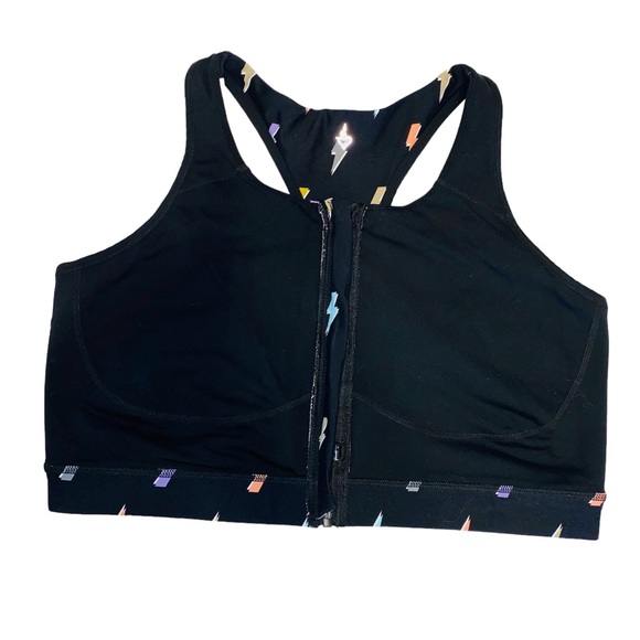 TORRID LOW IMPACT WIRELESS ZIP FRONT ACTIVE SPORTS BRA SIZE 2 PLUS - Picture 7 of 7